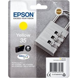 Epson 35 bläckpatron, gul, 650 s