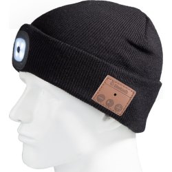 Zmartgear hue med bluetooth headset og lygte, Sort