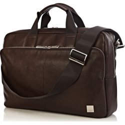 Knomo Amesbury 15" computertaske, brun