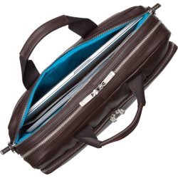 Knomo Amesbury 15" computertaske, brun