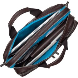 Knomo Amesbury 15" computertaske, brun