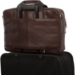 Knomo Amesbury 15" computertaske, brun