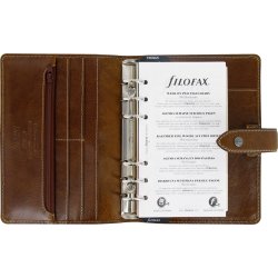 Filofax Malden 2017 Kalender Personal, brun