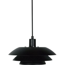 Taklampa DL31 Svart Ø31 cm