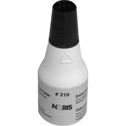 Metallstämpelfärg Noris 210 25 ml Svart