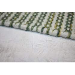 Pilas tæppe, 140x200 cm., oliven