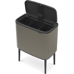 Brabantia BO Touch Bin 3x11 L, platinum