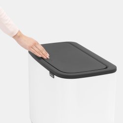 Brabantia BO Touch Bin 36 L, white