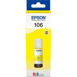 Epson T106 bläcktank, gul, 70 ml