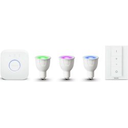 Philips HUE GU10 atmosfærelys sampak, hvid+farvet