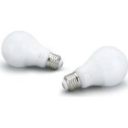 Philips HUE 9W A60 E27 dobbeltpakke, hvid