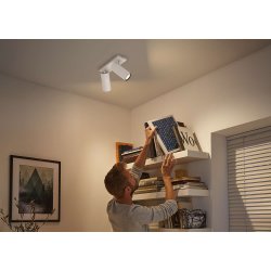 Philips HUE Buratto 2 x GU10 spot, hvid + kontakt