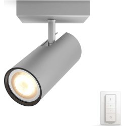 Philips HUE Buratto GU10 spot, aluminium + kontakt