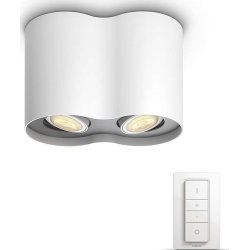 Philips HUE Pillar GU10 2x spotlys, hvid + kontakt