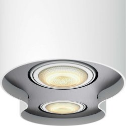 Philips HUE Pillar GU10 2x spotlys, hvid + kontakt