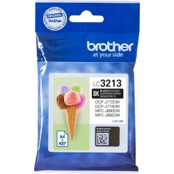 Brother LC3213 bläckpatroner, svart, 400 s