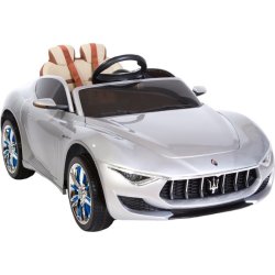 El-drevet Maserati Alfieri bil 12V, sølv