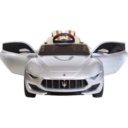 El-drevet Maserati Alfieri bil 12V, sølv