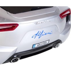 El-drevet Maserati Alfieri bil 12V, sølv