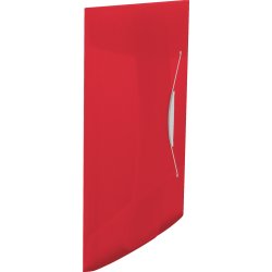 Esselte Vivida Elastikmappe | A4 | 3-klap | Rød