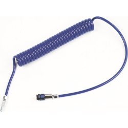 Flowconcept PUR spiralslange 5/8 mm x 5/4 m, blå