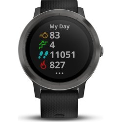 Garmin vívoactive® 3 GPS-smartwatch, sort/grå
