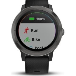 Garmin vívoactive® 3 GPS-smartwatch, sort/grå