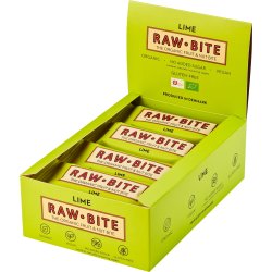 Rawbite Spicy Lime Snackbar, 50g