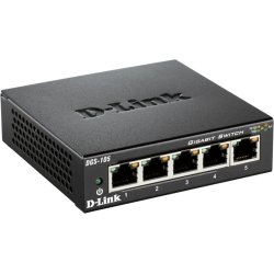 D-Link DGS-105 Switch, 5 ports 10/100/1000