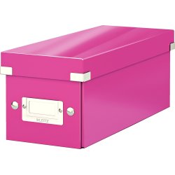 Leitz Click & Store CD-boks, pink
