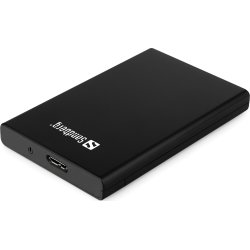 Sandberg USB 3.0 till SATA Box 2,5”, svart