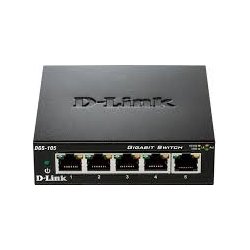 D-Link DGS-105 Switch, 5 ports 10/100/1000