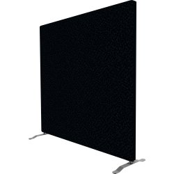 Easy skärmvägg H125 x B140 cm svart