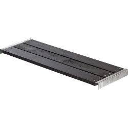 Plus Cubic bænk 120 cm, Sort
