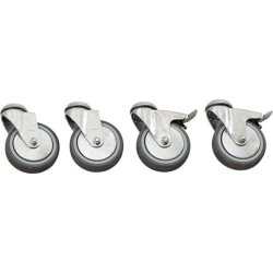 Hjul för planteringslåda Plus Cubic Ø100 mm 4 st