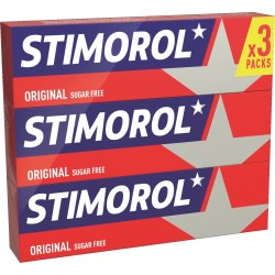Stimorol Orginal Tyggegummi, 3 pakker