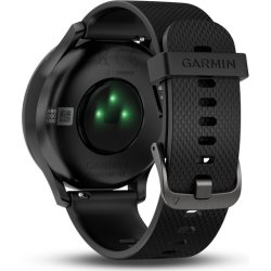 Garmin vívomove® HR hybrid-smartwatch, sort (L)