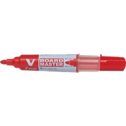 Pilot V-Board Master WB Marker | M rund | Rød