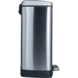 Pedalspand 12 L, mat stål