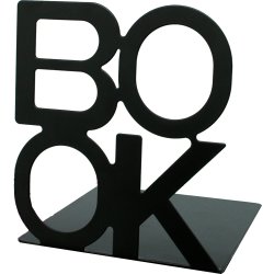 Mayland Bogstøtte 12,5 x 14 cm, 2-pak, sort