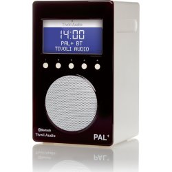 Tivoli Audio Pal+ DAB+/FM/BT Radio, glossy black