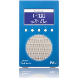 Tivoli Audio Pal+ DAB+/FM/BT radio, glossy blue