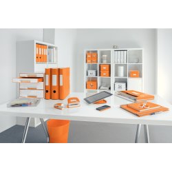 Leitz WOW Mini hæftemaskine, orange metallic