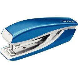 Leitz WOW Mini häftapparat, blå metallic
