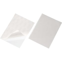 Durable självhäftande ficka, sida, A4, 3 st