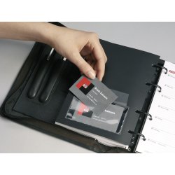 Durable Plus Visitkortlomme | Selvklæ. | 10 stk.