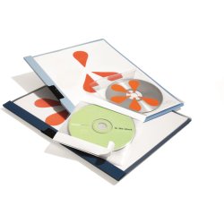 Durable självhäftande CD-ficka, 10 st.