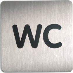 Durable Skylt Fyrkantig WC
