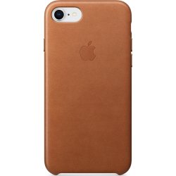 Apple iPhone 8/7 Leather Case, saddle Brown