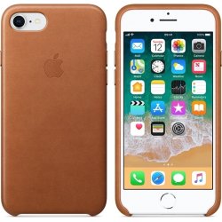 Apple iPhone 8/7 Leather Case, saddle Brown
